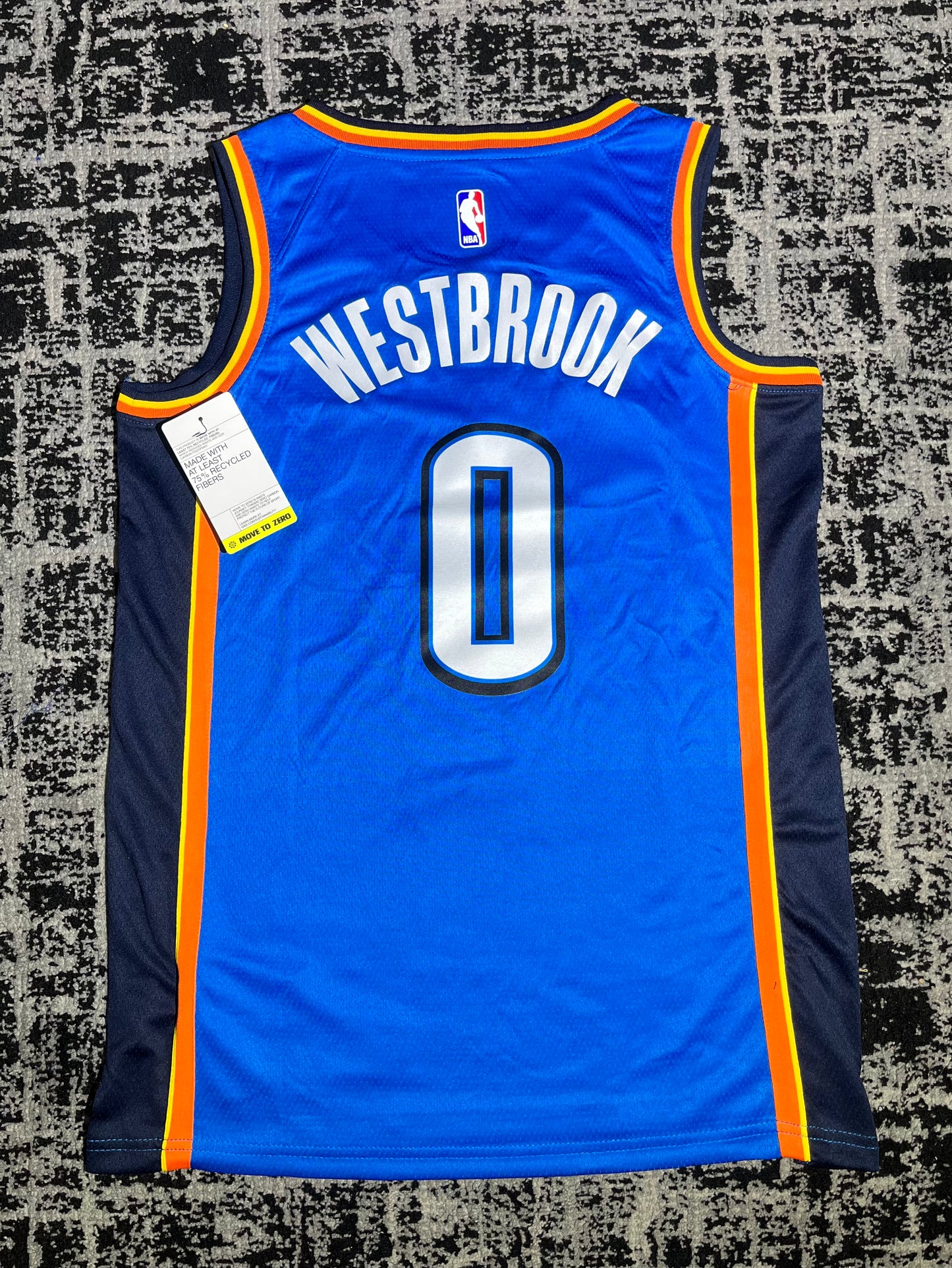 Russel Westbrook OKC Throwback Jersey