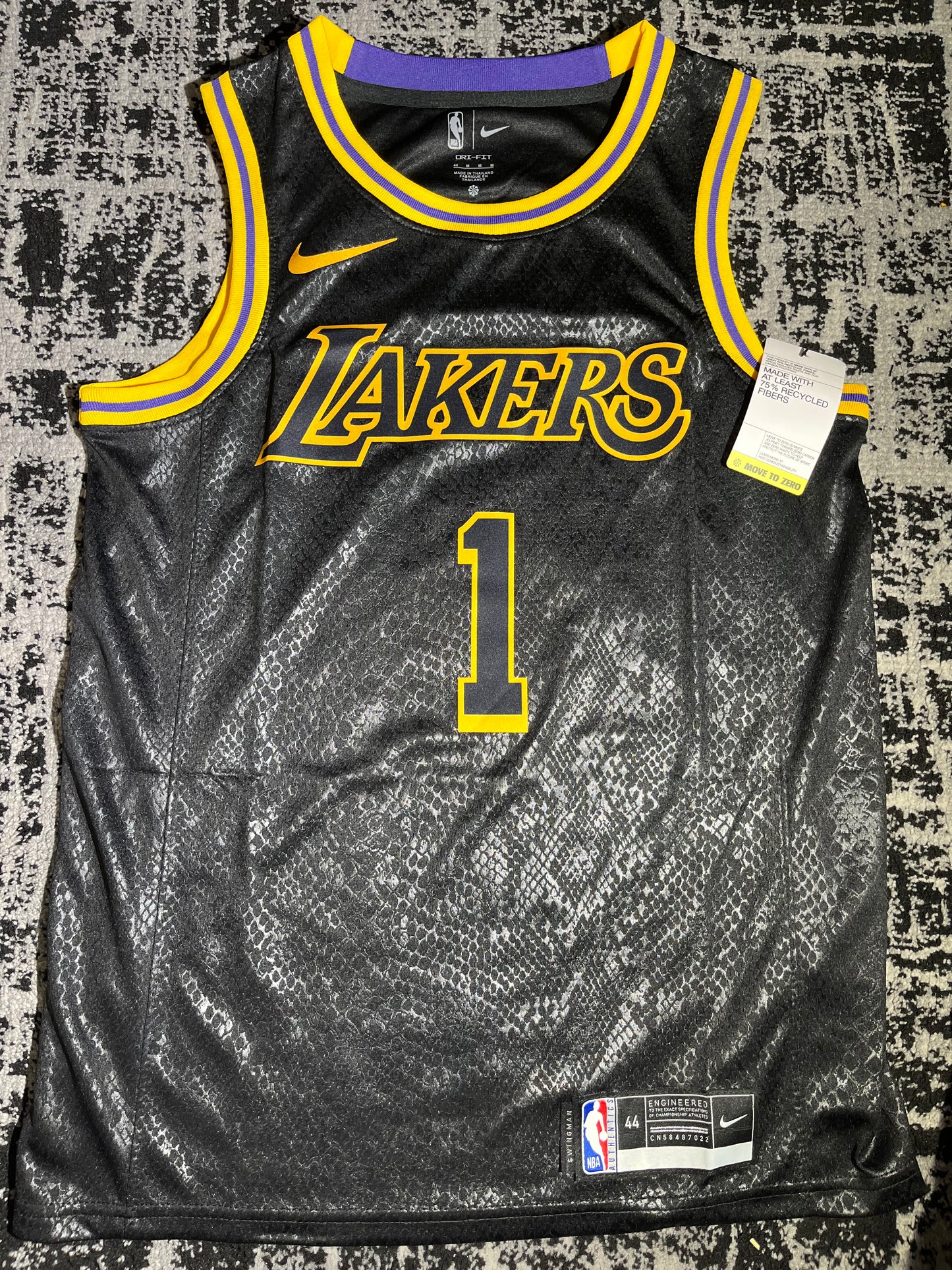 D’Angelo Russel Snakeskin 2024 Jersey