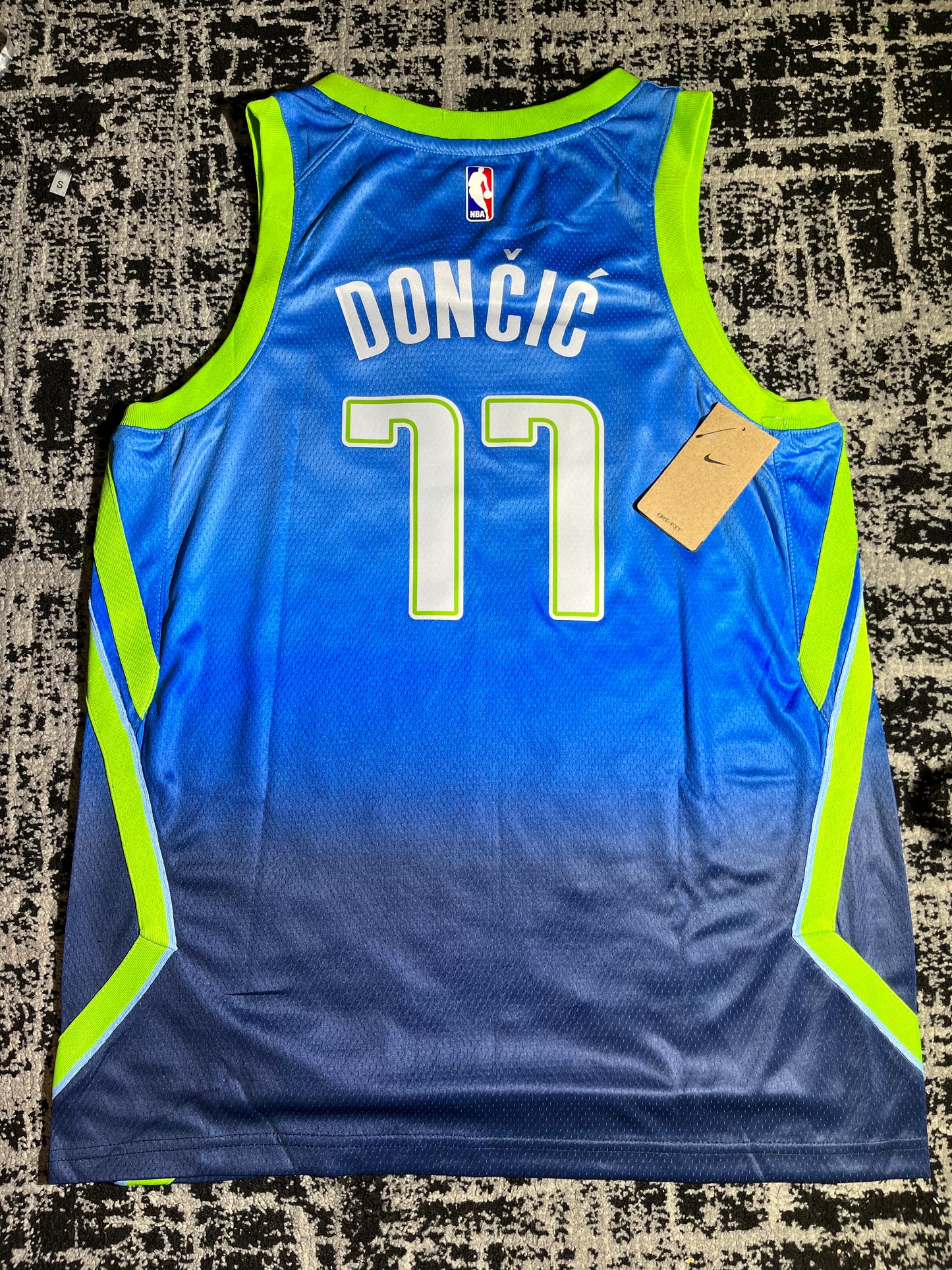Luka Doncic Mavs Graffiti City Jersey