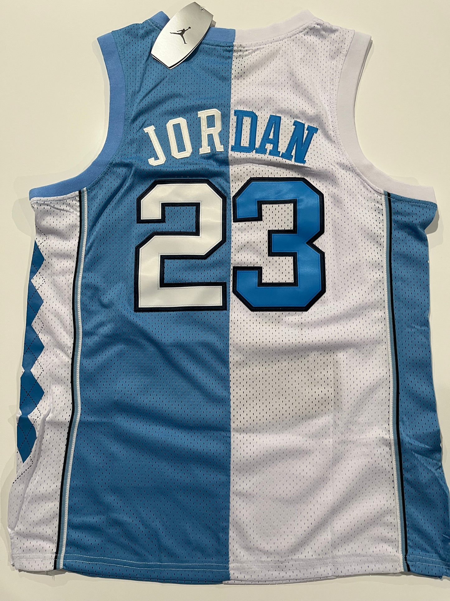 Michael Jordan North Carolina Split Jersey