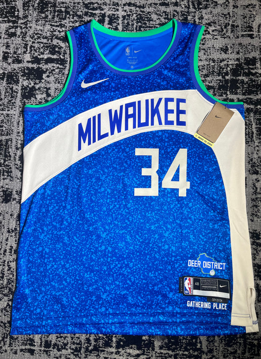 Giannis Antetokounmpo 2024’ Brand New City Jersey