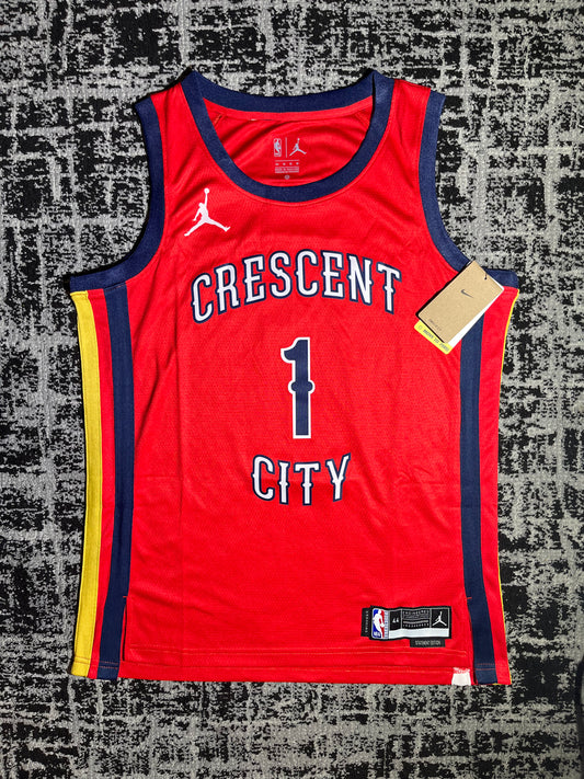 Zion Williamson 2024’ Brand New “Crescent” Jersey