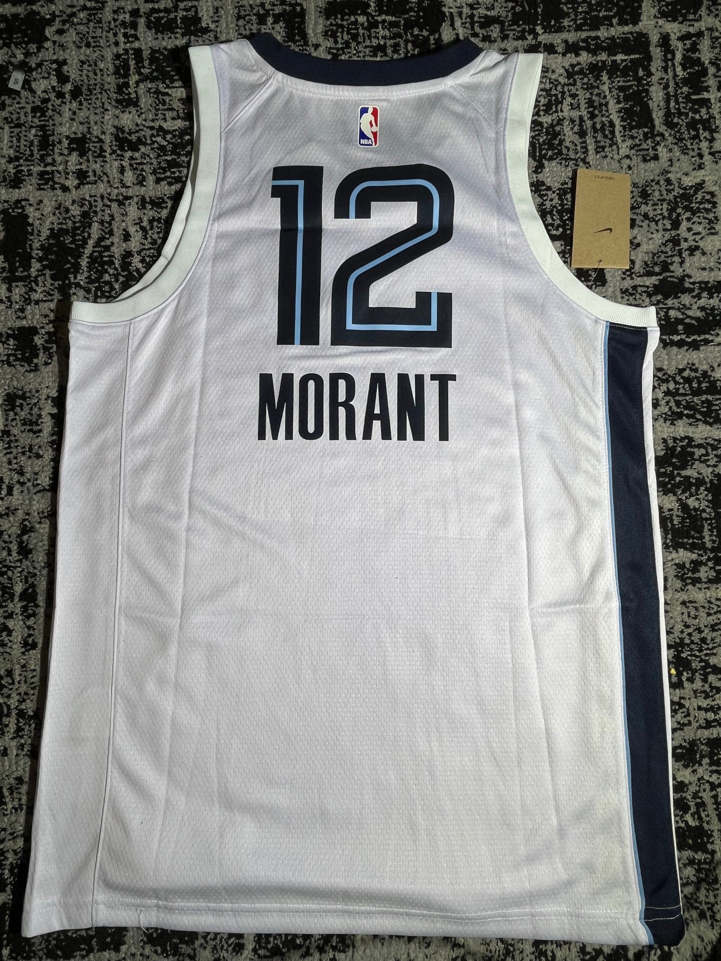 Ja Morant White 2022' Home Jersey
