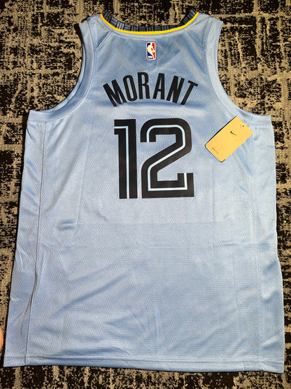 Ja Morant Grizzlies Light Blue Home Special Edition Jersey
