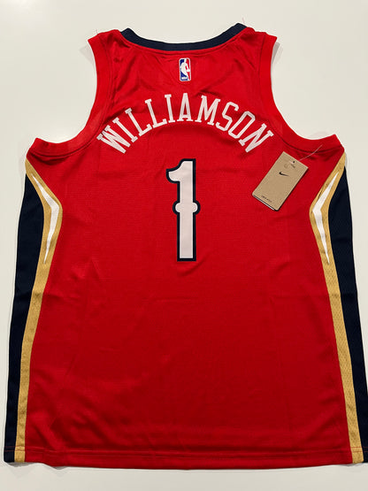 Zion Williamson Red City Jersey