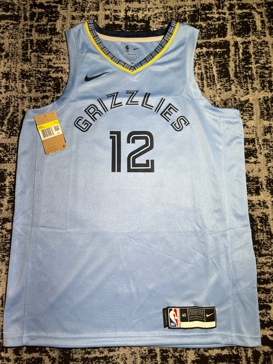 Ja Morant Grizzlies Light Blue Home Special Edition Jersey