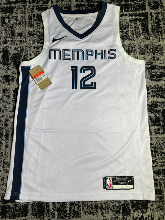 Ja Morant White 2022' Home Jersey