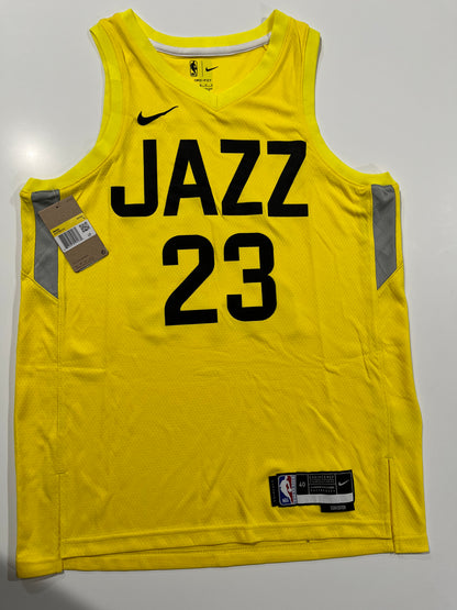 Lauri Markkanen 2023’ Jazz Home Jersey Yellow