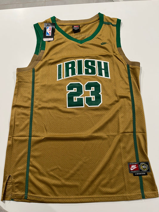 Lebron James Nike Throwback Irish Highschool Jersey